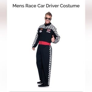 Men’s race car driver jumpsuit costume - size XL